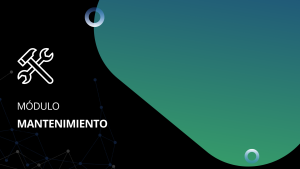 Módulo Mantenimiento
