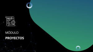 Módulo Proyectos
